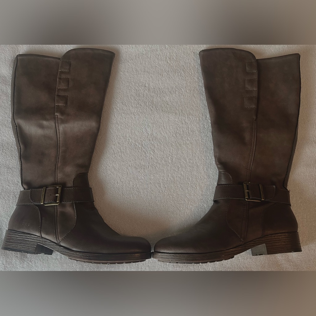 Boc Brown Leather Boots Size9 Never Worn!